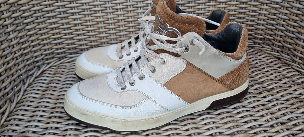 Salvatore Ferragamo schoenen maat 10.5 - 43.5, Overige kleuren, Ophalen of Verzenden, Sneakers of Gympen, Zo goed als nieuw