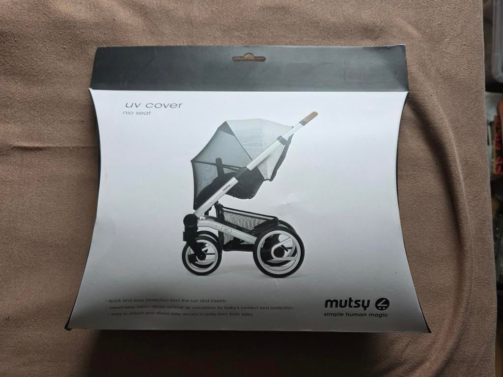 Mutsy Nio UV Cover - Nieuw in doos, Kinderwagen, Nieuw, Ophalen of Verzenden, Info@mutsy.nl