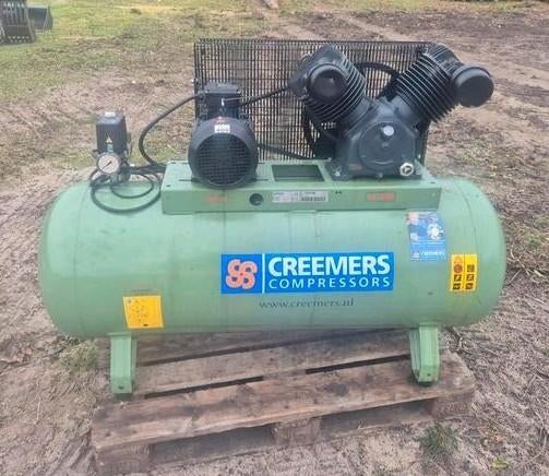 Creemers Compressor - Krachtige Luchtcompressor, 100 liter of meer, Ophalen, Gebruikt