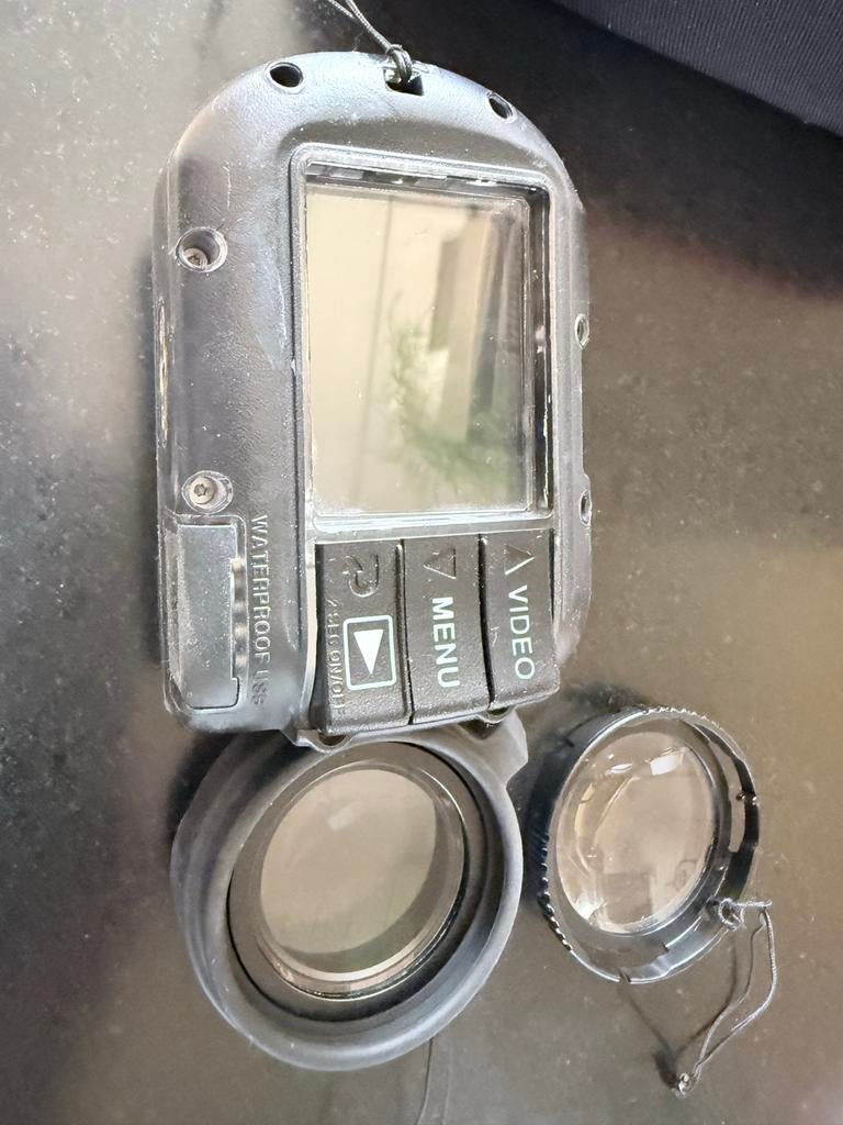 SeaLife onderwatercamera set met videolamp en lenzen, Ophalen of Verzenden, Gebruikt, Meer dan 40 meter, Complete set