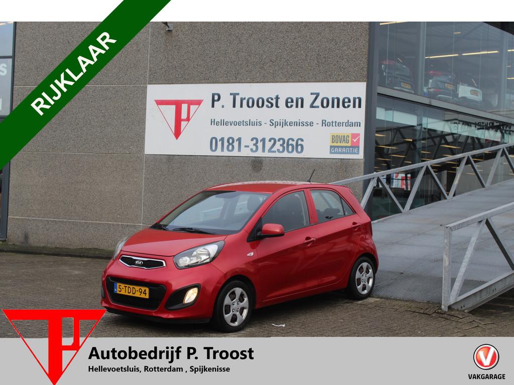 Kia Picanto 1.0 CVVT ISG Comfort Pack Airco/5 Deurs 2de Paas, Voorwielaandrijving, Stof, Gebruikt, 400 kg