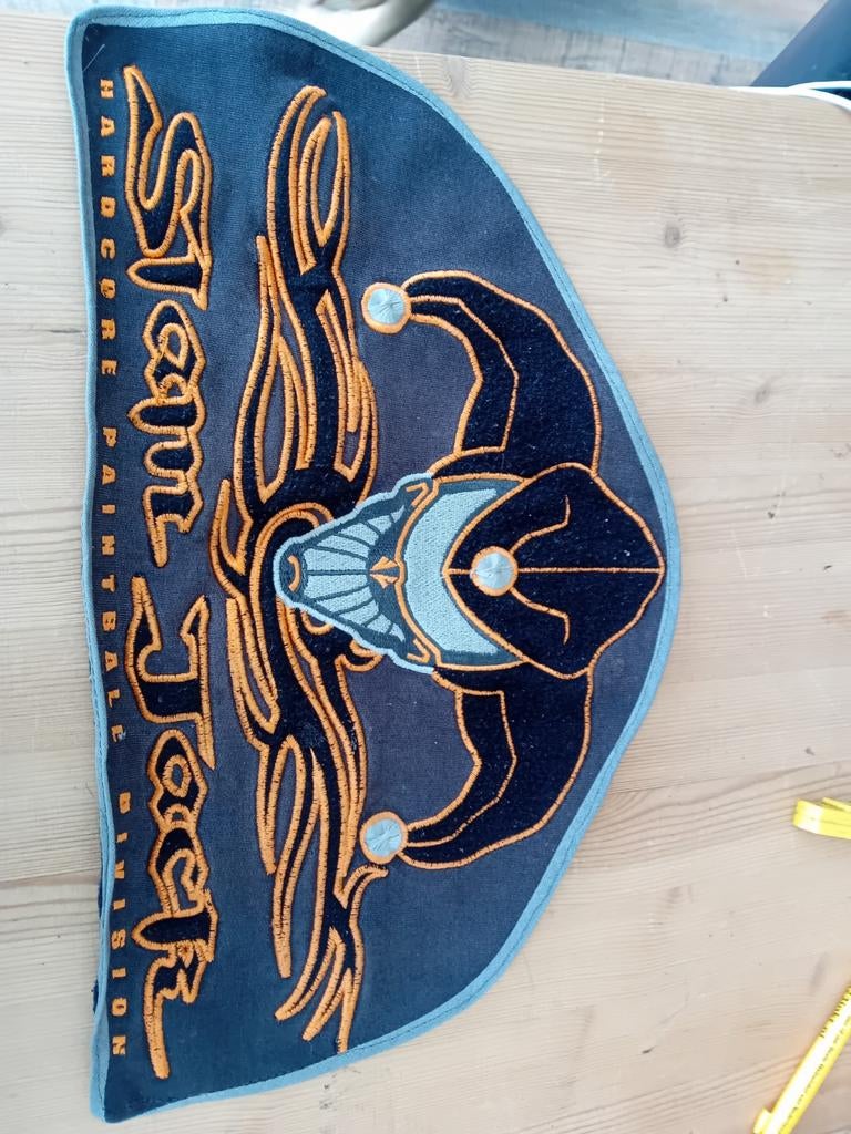 Grote geborduurde paintball badge, Ophalen of Verzenden