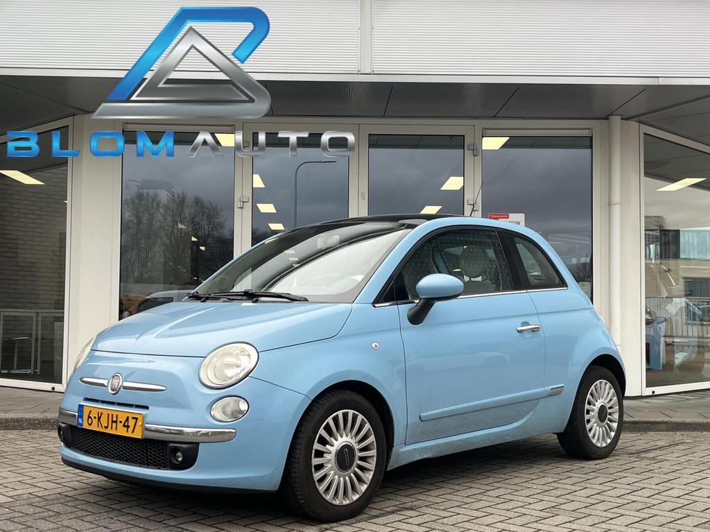 Fiat 500 TwinAir TURBO 86PK Lounge CARPLAY+CLIMA+PANO+LMV, Voorwielaandrijving, Euro 5, Gebruikt, 905 kg