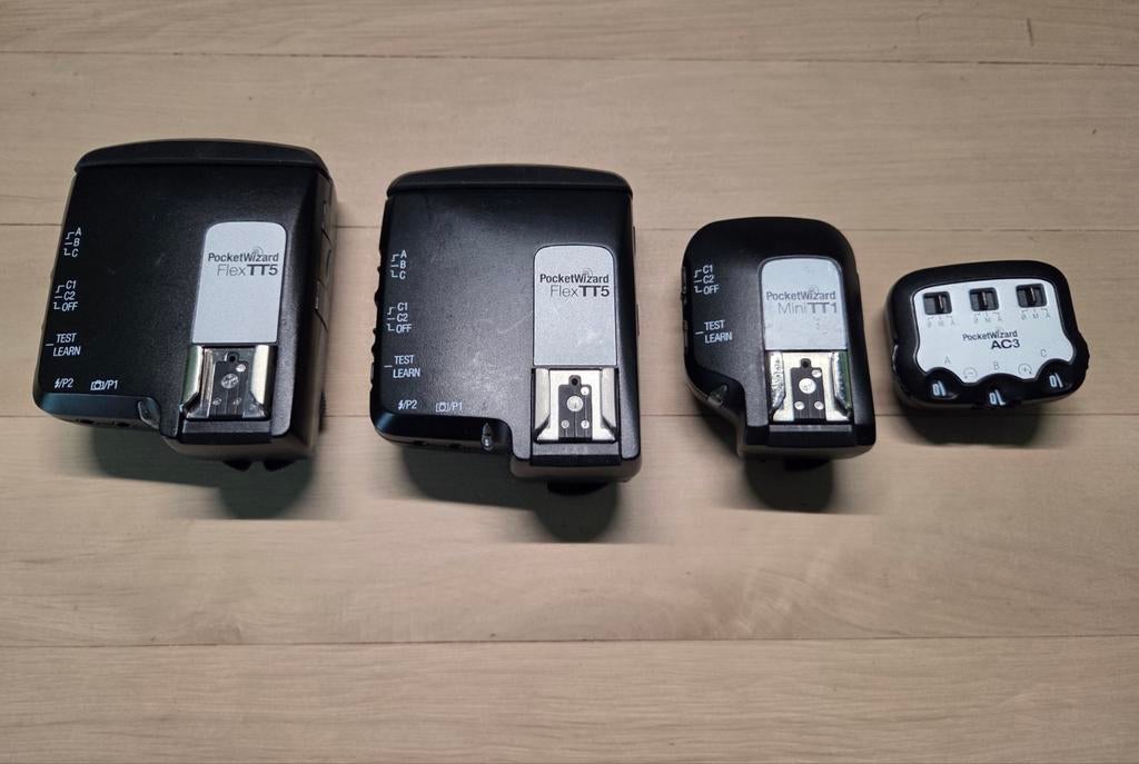 PocketWizard Flex TT5, Mini TT1 en AC3 ZoneController Nikon, Ophalen of Verzenden, Nikon