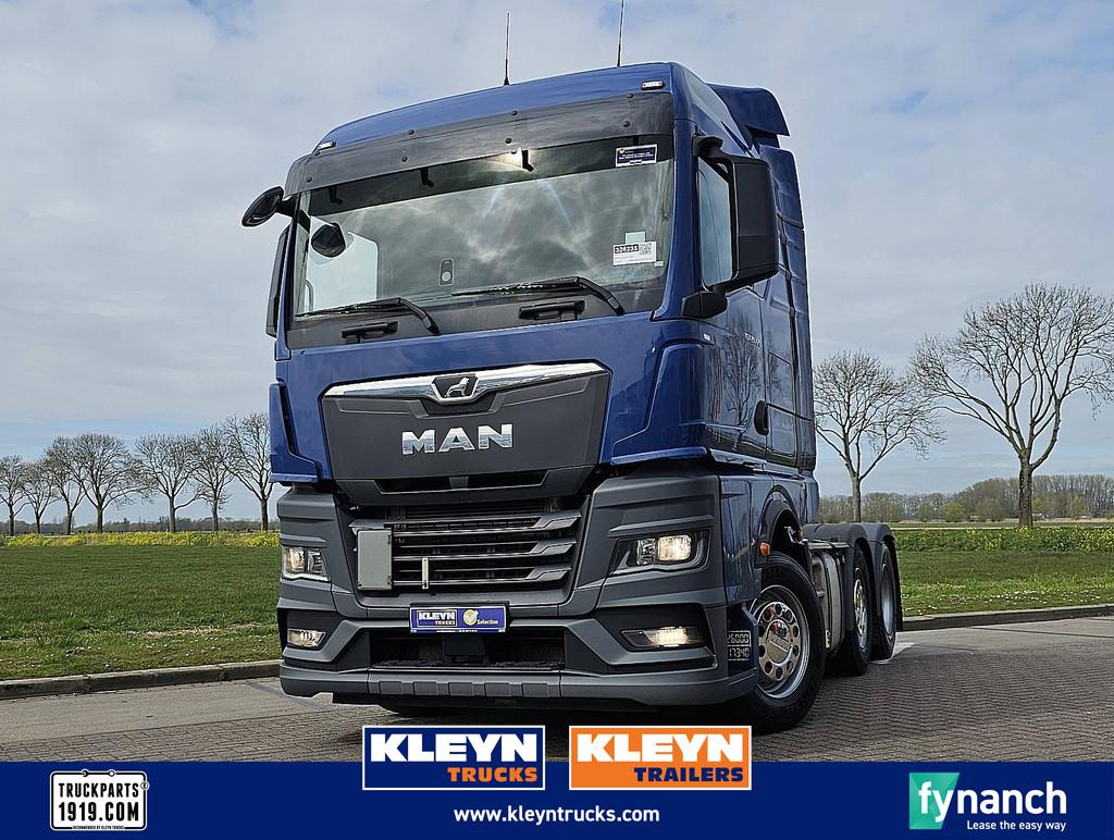 M.A.N. 26.470 TGX tg3 gm 6x2/2 bls, Automaat, Euro 6, Stoelverwarming, Blauw