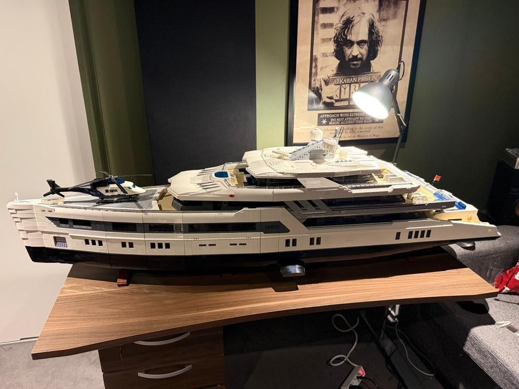 LEGO MOC Ultra Mega Yacht (48.000 stukjes), Ophalen, Nieuw, Complete set, Lego