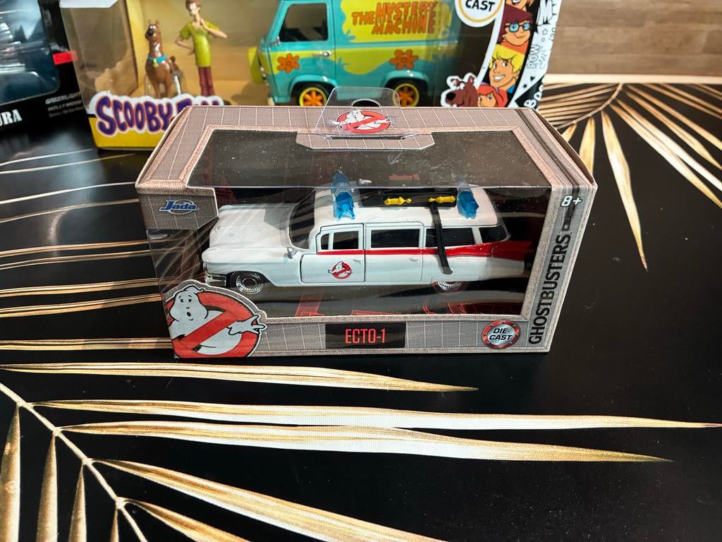 Jada Ghostbusters Cadillac Ecto-1 1:32, Ophalen of Verzenden, Nieuw, Auto, Overige merken