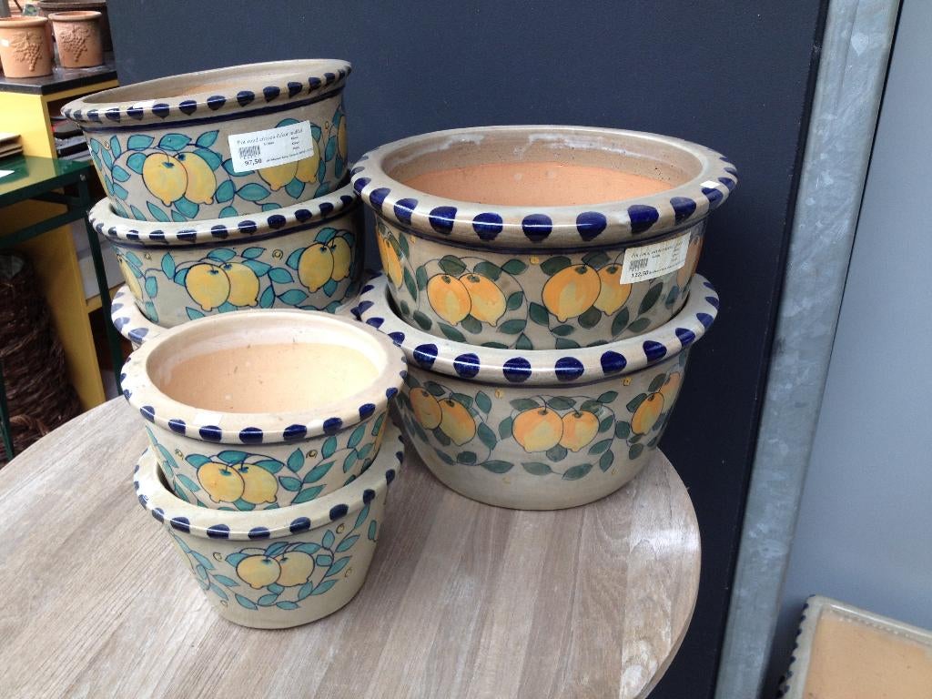 pot, Ophalen, Rond, Zo goed als nieuw, Aardewerk