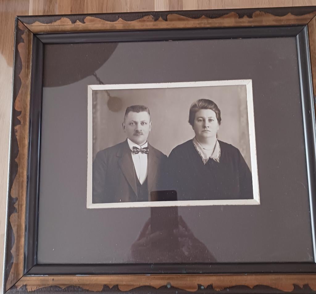 Antiek familie foto, Ophalen, Gebruikt, Foto, 1940 tot 1960