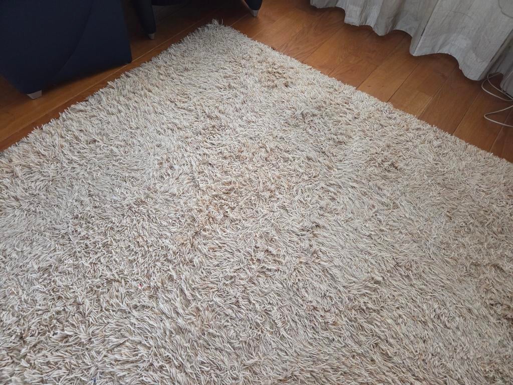 Vloerkleed Carpet wol, zeer nette staat Kinast 275x300, Ophalen, Beige, Zo goed als nieuw, Minder dan 10 m²