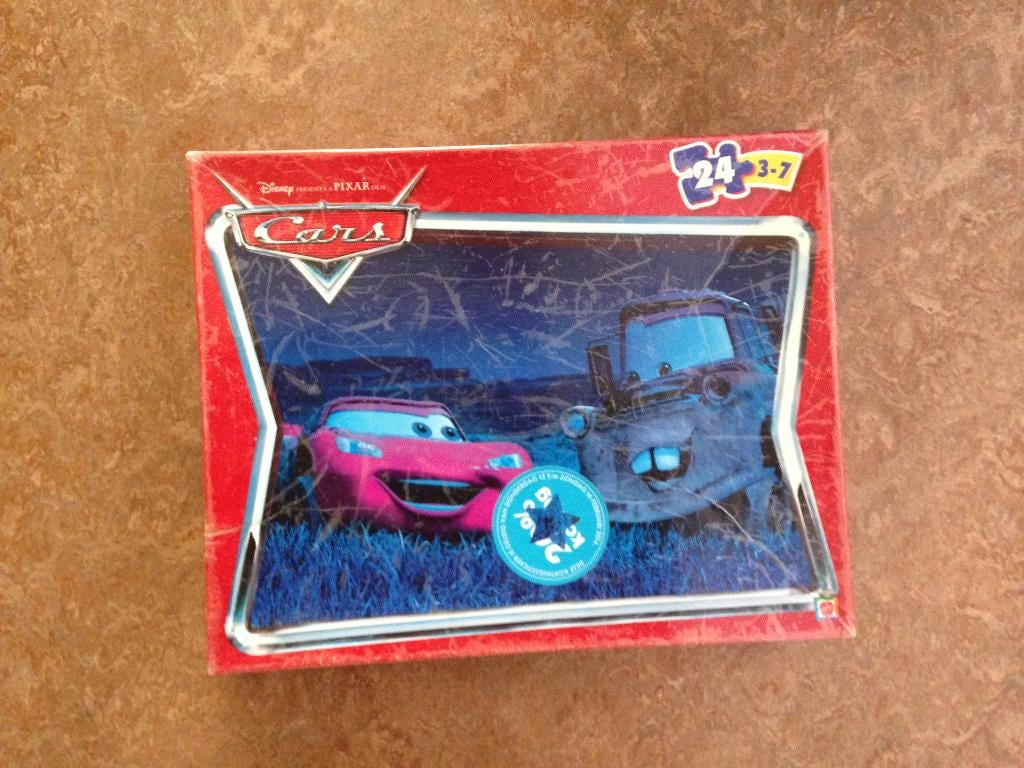 Puzzel Cars, Ophalen of Verzenden, 10 tot 50 stukjes, Gebruikt, 2 tot 4 jaar