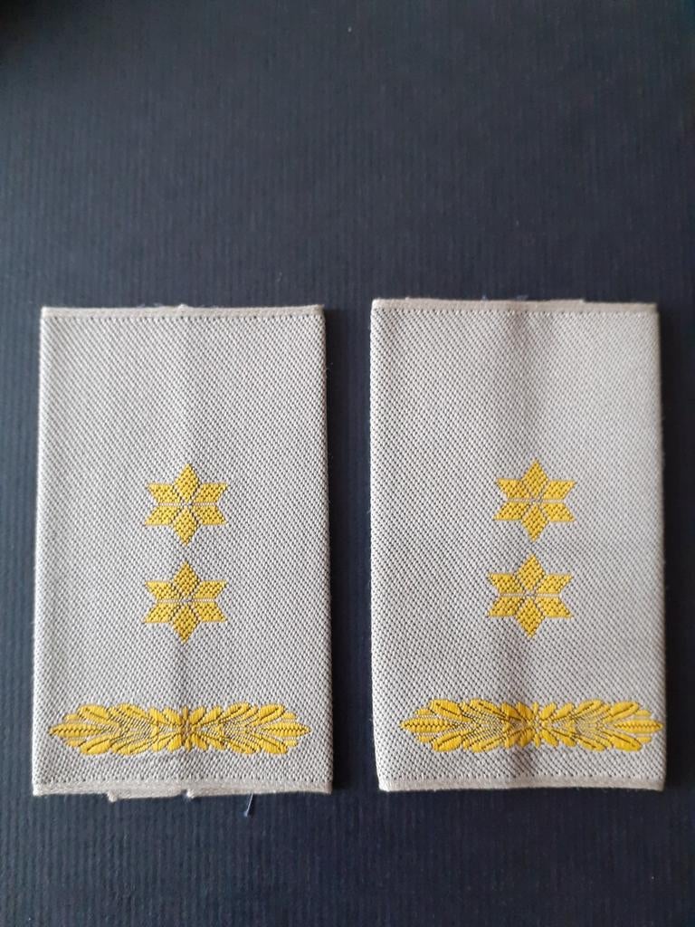 Rang : Luitenant Kolonel,  desert tenue, Ophalen of Verzenden, Landmacht, Nederland, Embleem of Badge