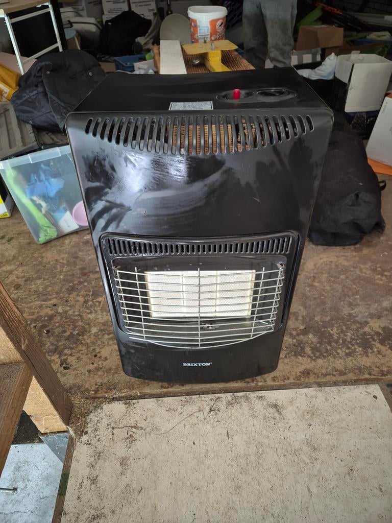 Brixton gaskachel op wieltjes., Ophalen, Gebruikt, Gas, Gaskachel