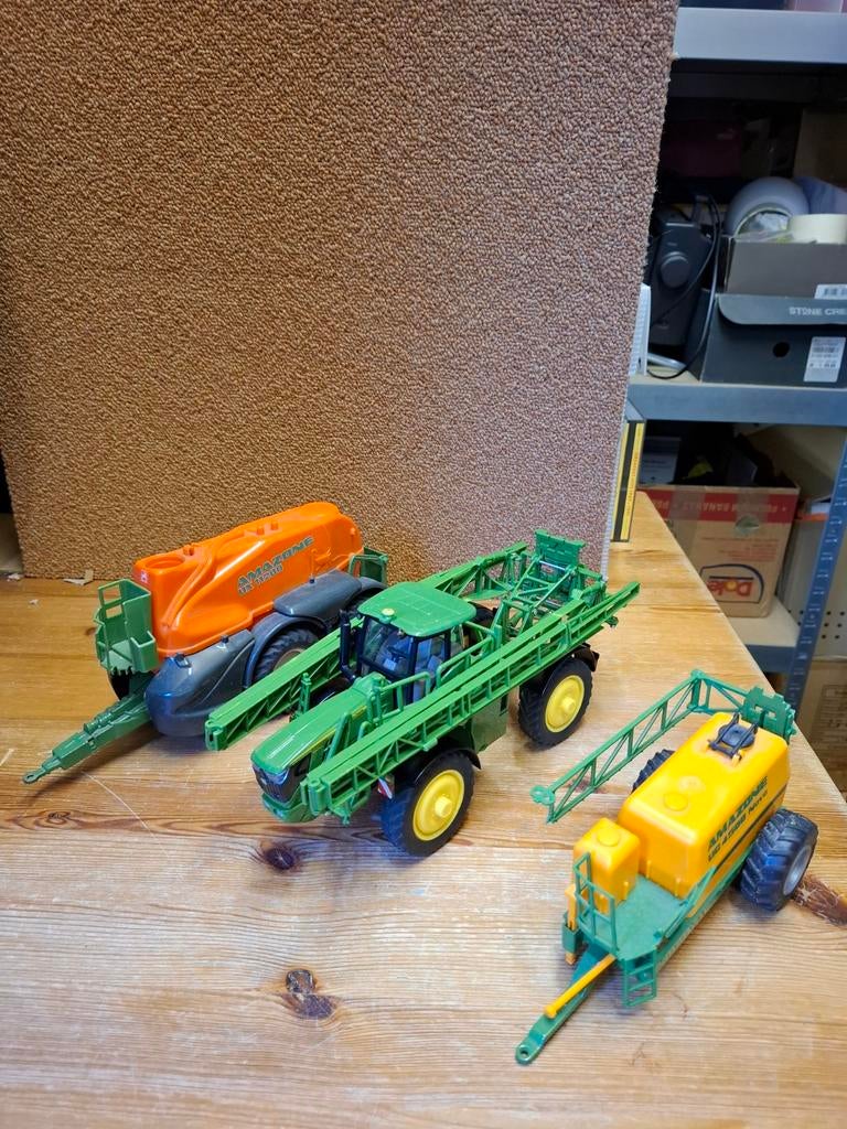 Siku John Deere Amazone landbouw spuiten onderdelen, Ophalen of Verzenden, Tractor of Landbouw, SIKU