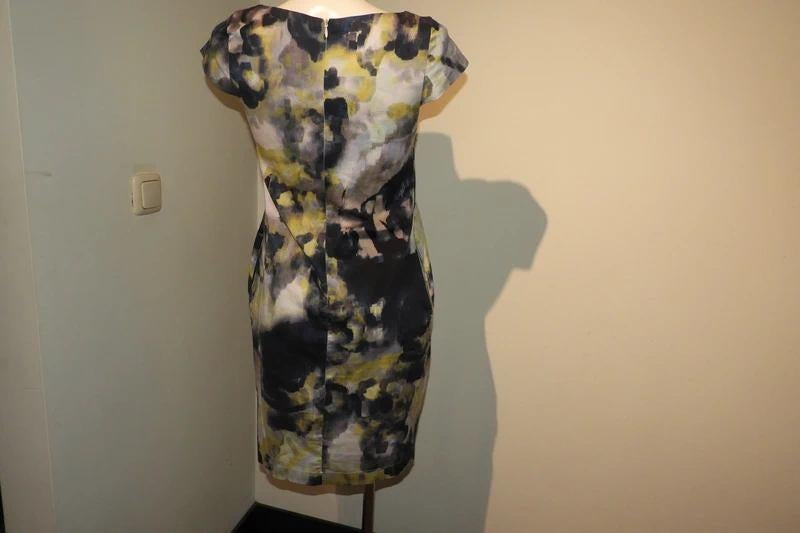 Anneclaire Anne Claire kleurrijke jurk getailleerd mt s, Overige kleuren, Verzenden, Anneclair, Maat 36 (S)