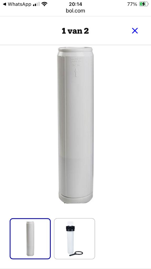 Watts OneFlow TAC vervangingspatroon tbv anti-kalksysteeml, Ophalen, Nieuw