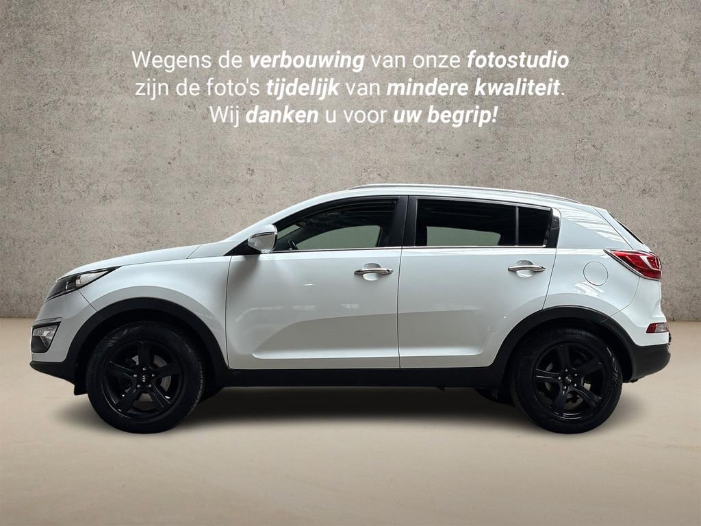 Kia Sportage 2.0 X-ecutive Sport (SCHUIFDAK, NAVIGATIE, CLIM, Gebruikt, Zwart, 4 cilinders, Leder en Stof