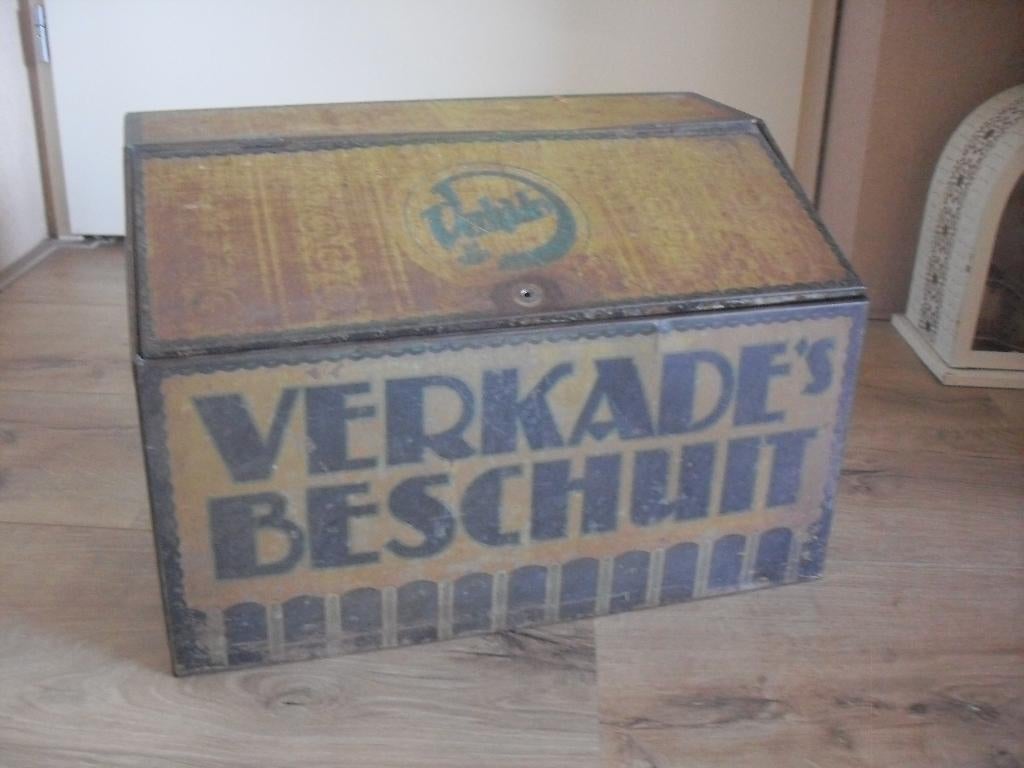 verkade beschuit winkelblik, Ophalen of Verzenden, Gebruikt, Overige, Verkade