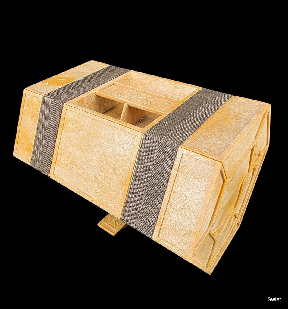 Vintage Rolykit opbergdoos, Ophalen of Verzenden