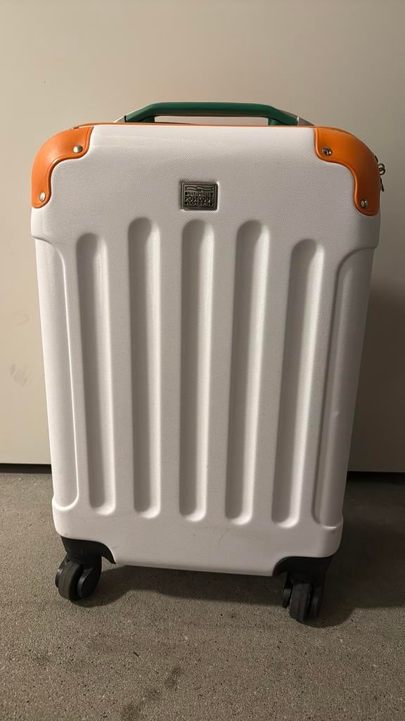 Postcodeloterij koffertje, Hard kunststof, Minder dan 50 cm, Ophalen of Verzenden, Zo goed als nieuw