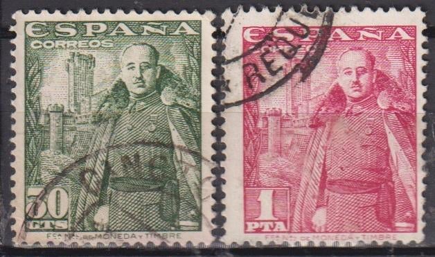 Spanje 1948 Franco, Verzenden, Gestempeld, Overige thema's