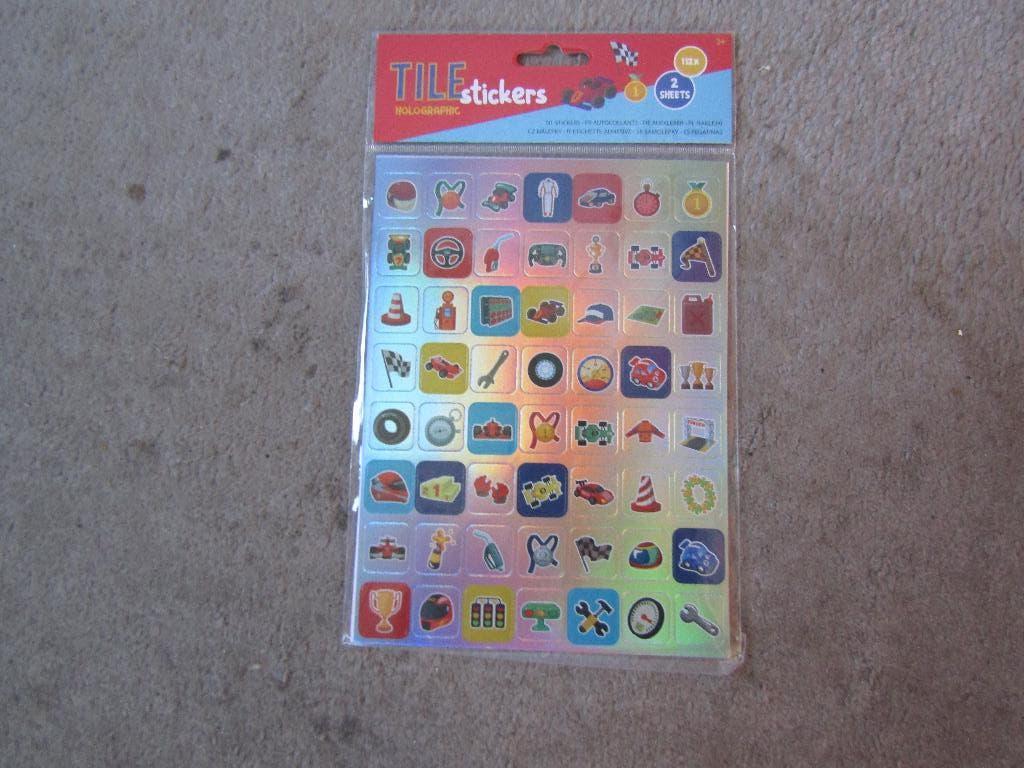 Stickervel: Thema formule 1 - NIEUW, Ophalen of Verzenden, Nieuw, Meerdere stickers