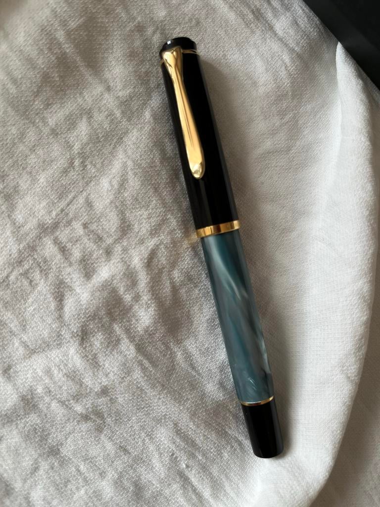 Pelikan M120 vulpen – groen/zwart –, Ophalen of Verzenden