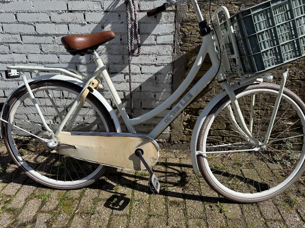 Cortina U4 meisjesfiets, Ophalen, Gebruikt, 22 inch, Versnellingen