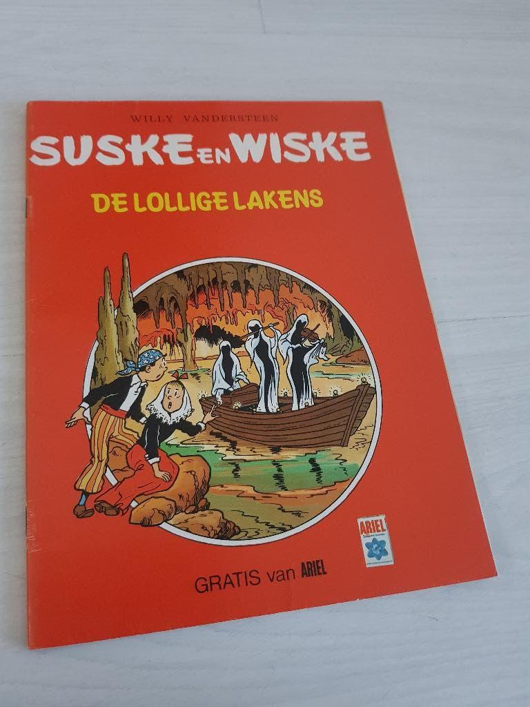 Suske en Wiske - reclame uitgave Ariël, Boeken, Stripboeken, Gelezen, Willy Vandersteen, Eén stripboek, Ophalen of Verzenden
