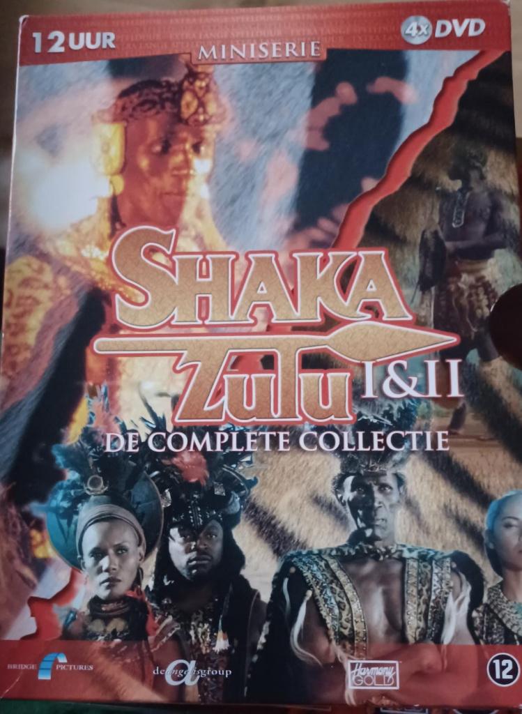4 - Dvd's - Shaka Zulu 1 & 2, Boxset, Actie, Ophalen of Verzenden, Zo goed als nieuw