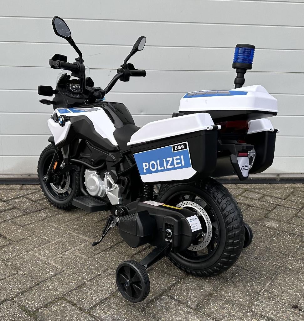 BMW F850 GS Polizei 12v - Rubberband - Sirene NIEUW, Kinderen en Baby's, Speelgoed | Buiten | Voertuigen en Loopfietsen, Ophalen of Verzenden