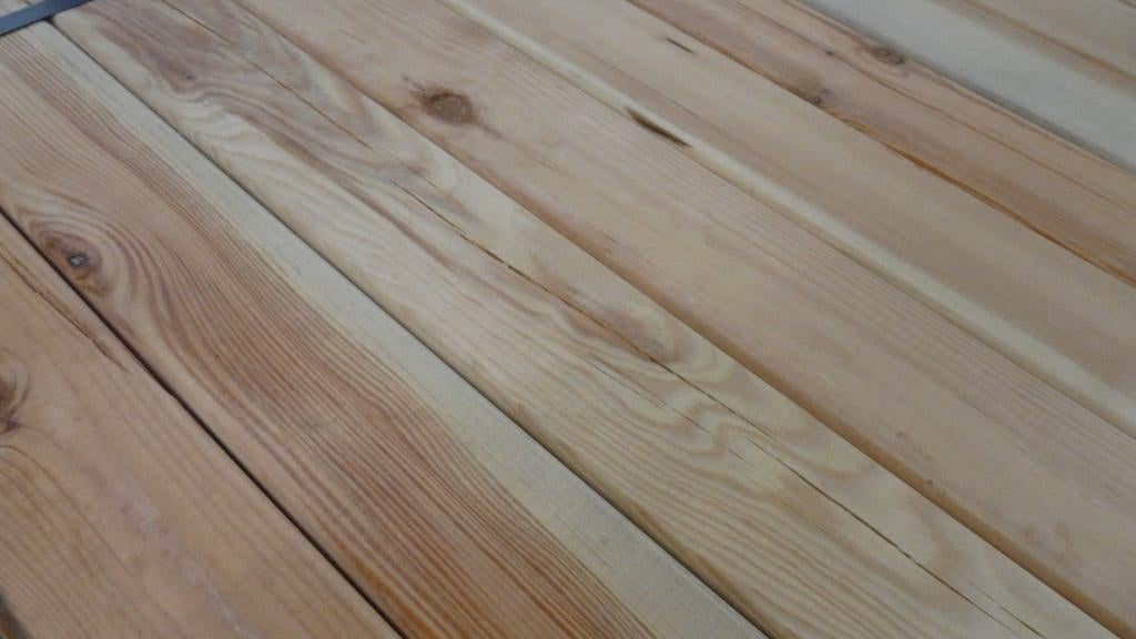 Vuren balk geschaafd 90x90x1900, Tuin en Terras, Palen, Balken en Planken, Nieuw, Balken, 180 tot 250 cm, Ophalen