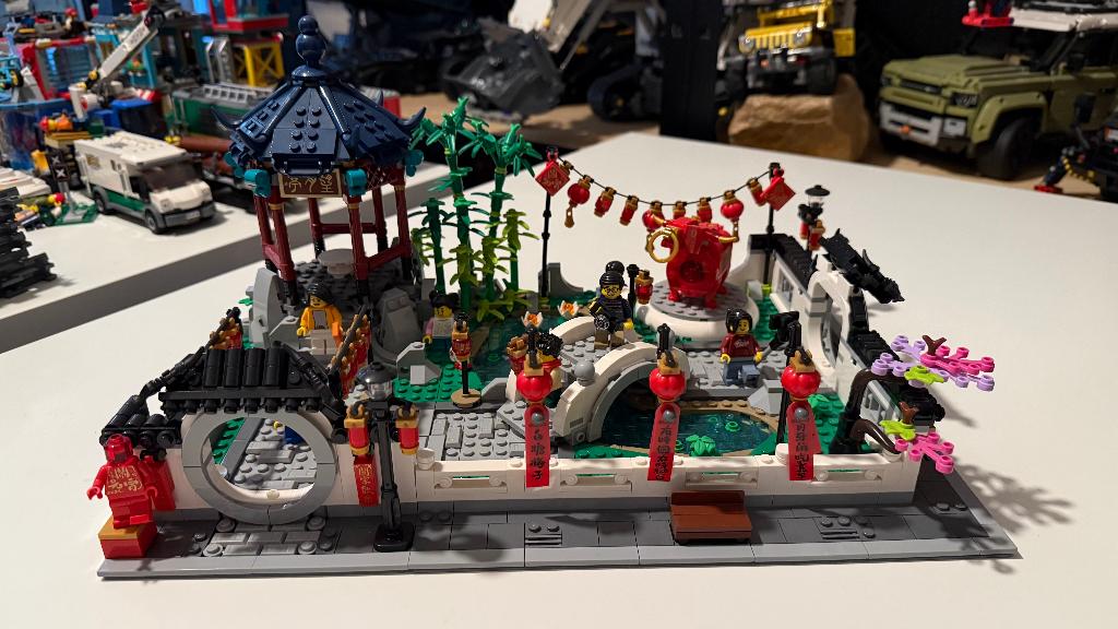 Lego 80107 Spring Lantern Festival ZGAN, Ophalen of Verzenden, Zo goed als nieuw, Complete set, Lego