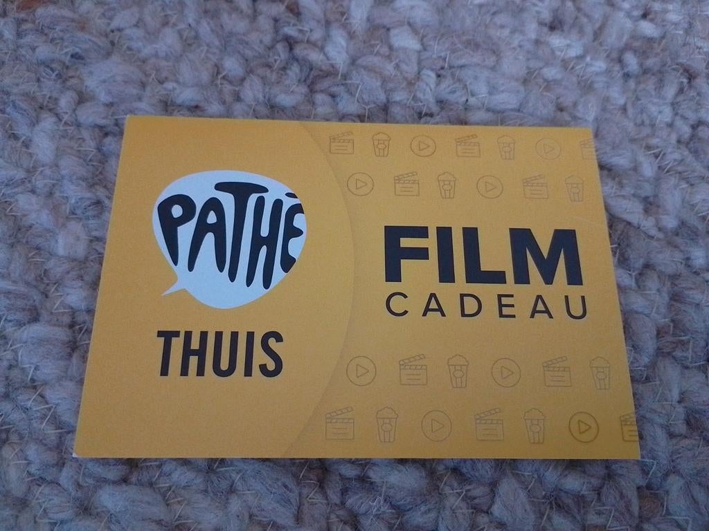 Film cadeaubon Pathe thuis, Eén persoon, Cadeaubon