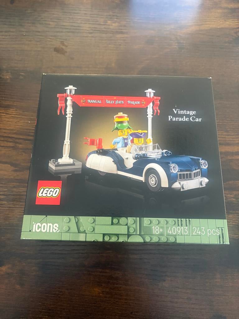 Nieuw gesealde LEGO Icons Vintage Parade Car (40913), Lego, Nieuw, Ophalen of Verzenden, Inclusief doos