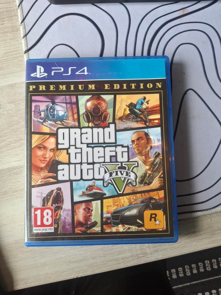GTA 5 voor PlayStation 4, Spelcomputers en Games, Games | Sony PlayStation 4, Avontuur en Actie, Online, Vanaf 18 jaar, 1 speler