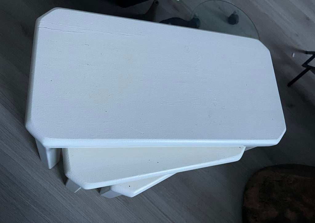 3 kruk /krukje/Drie combinatiekruk/stoel, Ophalen, Zo goed als nieuw, Bruin, Eén