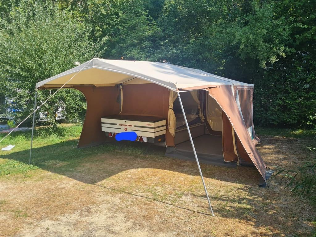 Combi camp vouwwagen Venezia, Ophalen