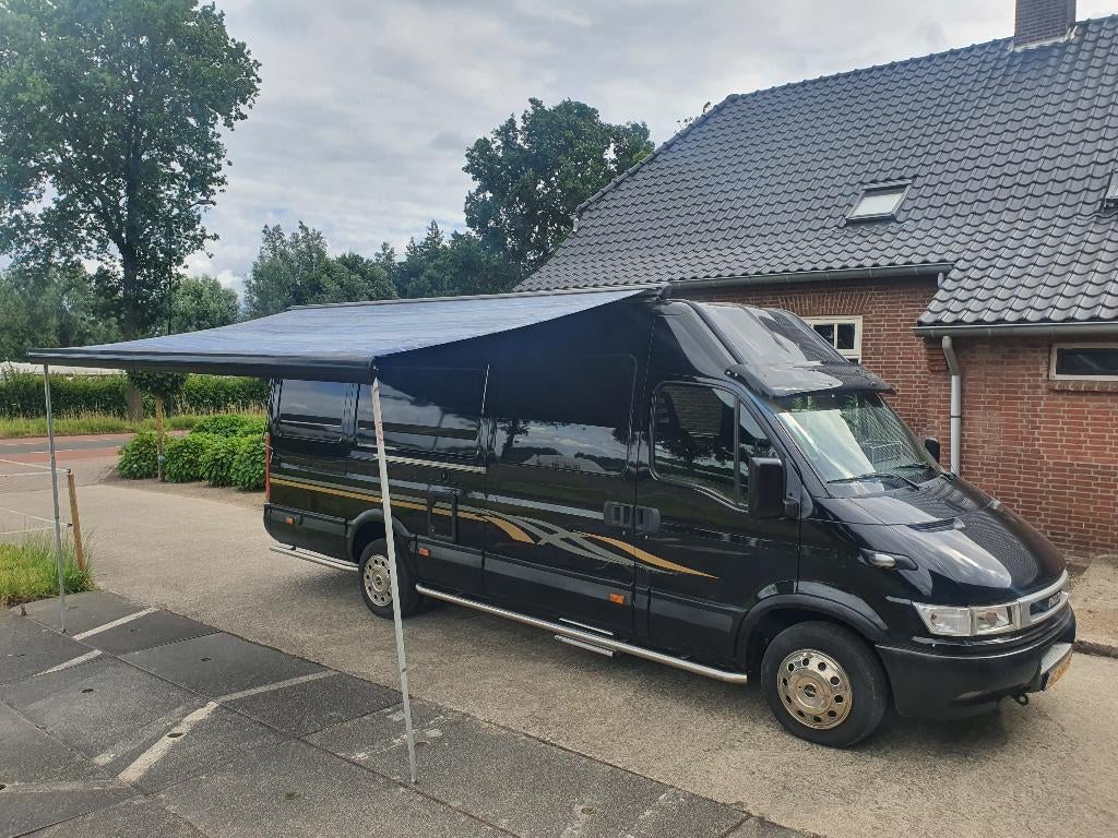 Iveco Daily Turbodiesel 2.8 camper, knaus inbouw, vastbed, Caravans en Kamperen, Campers, Overige merken, Buscamper of Camperbus