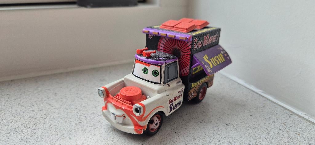 Disney Pixar Cars Sushi Mater, Ophalen of Verzenden, Gebruikt
