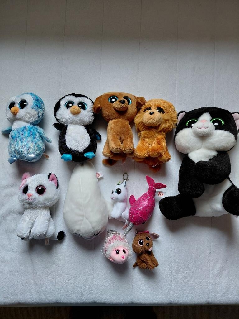 Leuke collectie Ty Beanie Boos knuffels, Kinderen en Baby's, Speelgoed | Knuffels en Pluche, Ophalen of Verzenden, Zo goed als nieuw