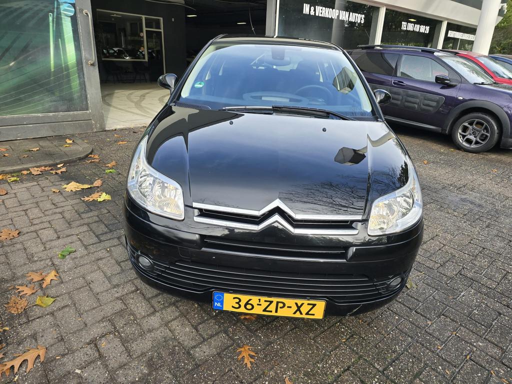 Citroen C4 1.6-16V Image | AUTOMAAT | 1E EIGENAAR | 12MND GA, Stof, Gebruikt, 4 cilinders, Zwart
