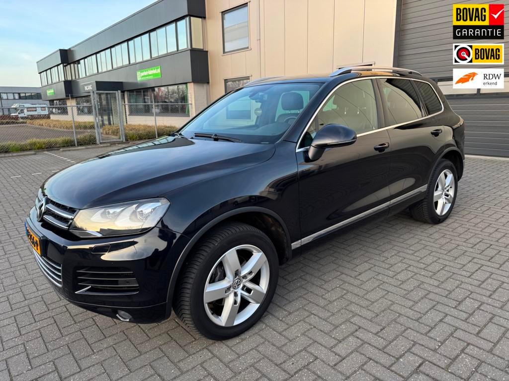 Volkswagen Touareg 3.0 TDI, Automaat, Gebruikt, 255 €/maand, Zwart