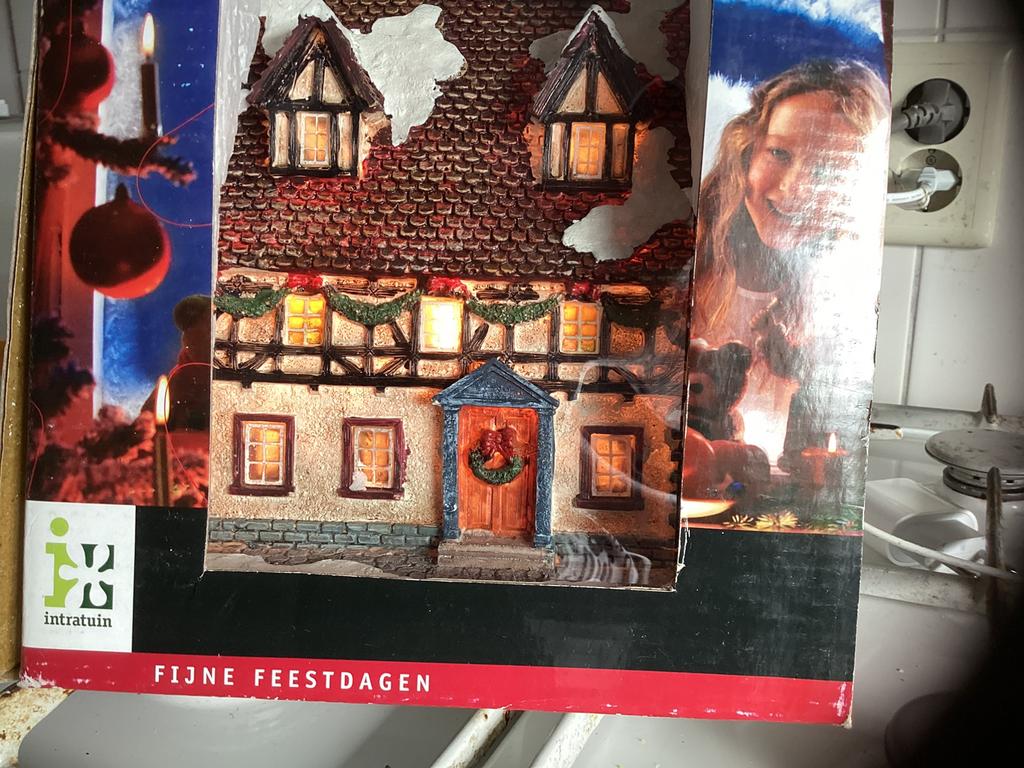 Huisje, Diversen, Kerst, Ophalen of Verzenden, Zo goed als nieuw