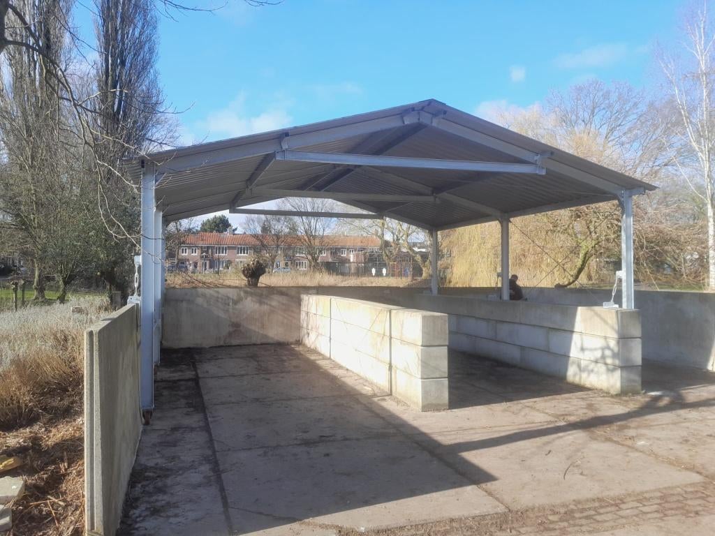 Sleufsilo overkappingen, Dieren en Toebehoren, Weidegang