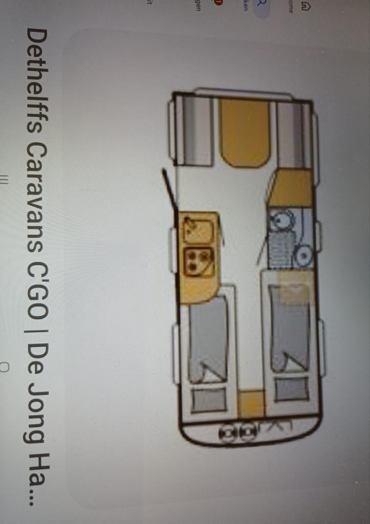 Dethleffs C'GO 475 EL mei 2022, Caravans en Kamperen, Standaardzit, Particulier, Ringverwarming, Dethleffs