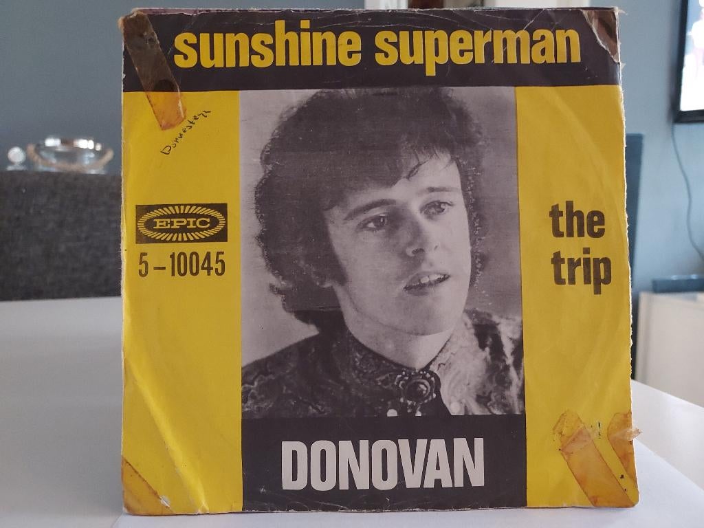 7" Single Donovan - Sunshine Superman / The Trip, Gebruikt, 7 inch, Single, Ophalen of Verzenden