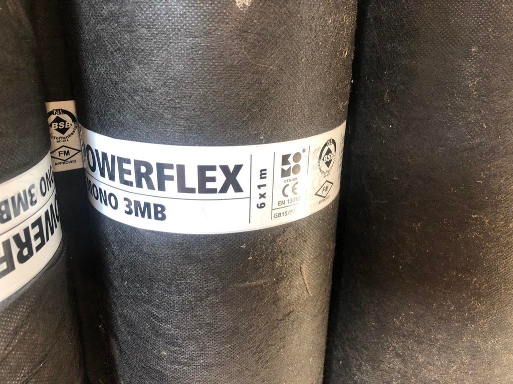 IKO powerflex mono 3MB, Ophalen, Overige materialen, Zwart, Zo goed als nieuw
