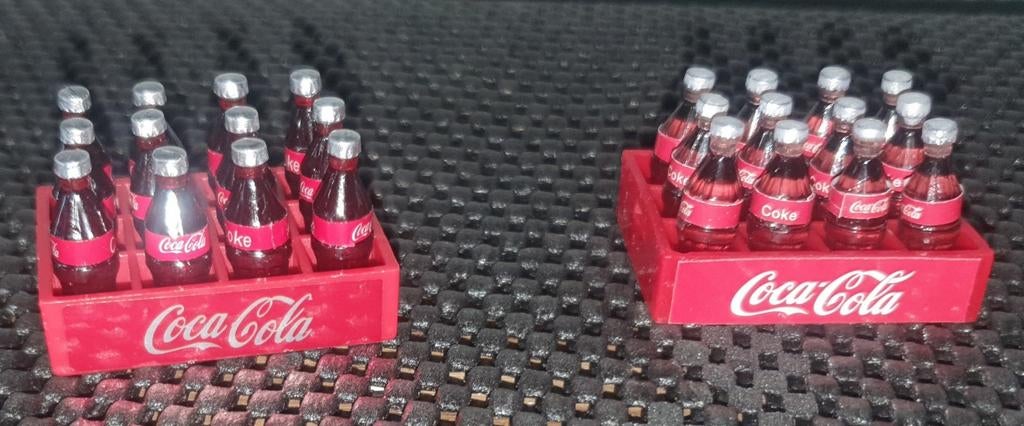 Coca-Cola:miniatuur kratjes inclusief flesjes €7.50 per stuk, Ophalen of Verzenden, Nieuw