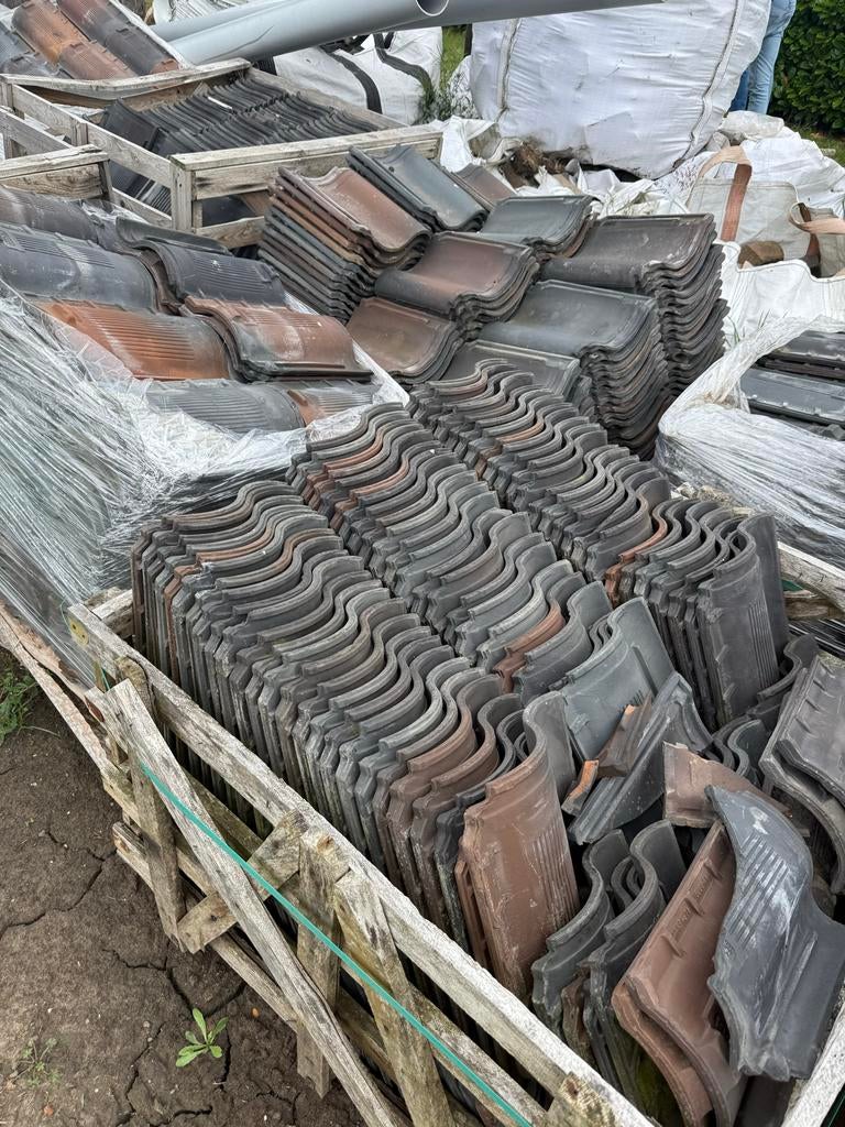 Van Oort Dakpannen, Doe-het-zelf en Verbouw, Dakpannen en Dakbedekking, Gebruikt, Ophalen of Verzenden, 15 m² of meer, Dakpannen